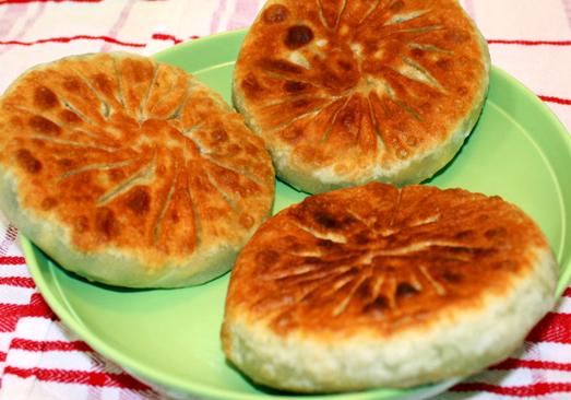 周末早餐之韭菜鲜虾鸡蛋饼的做法