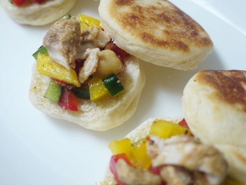 英式马芬三明治的做法