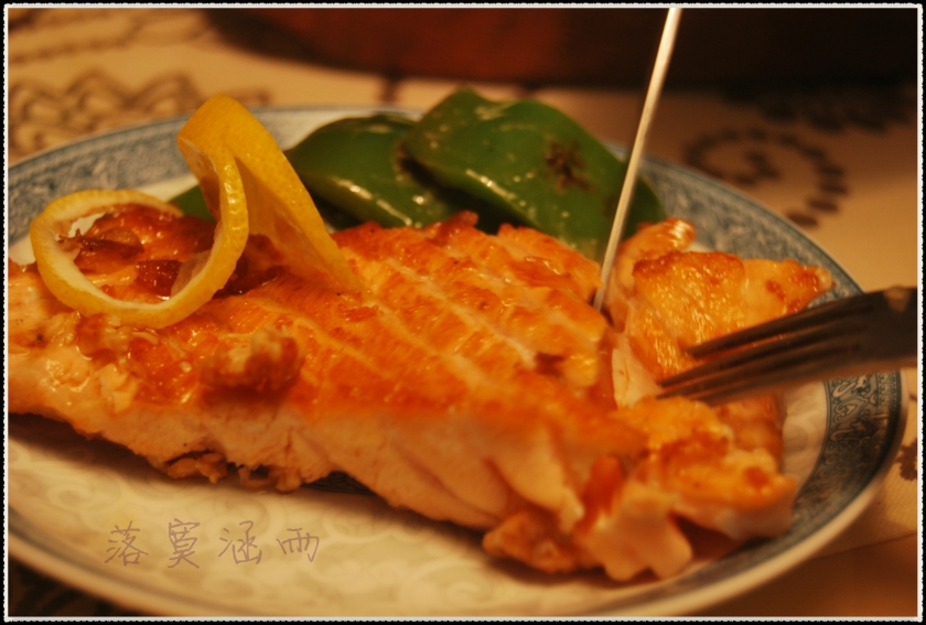 在家也能做七层熟铁板三文鱼的做法