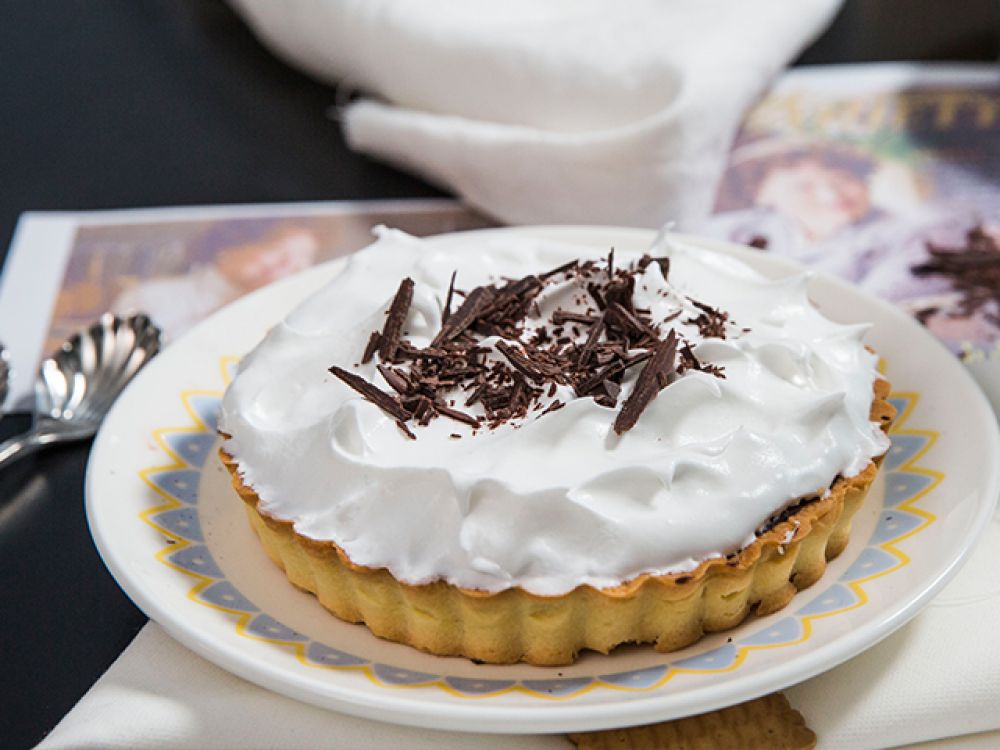 巧克力奶油派的做法