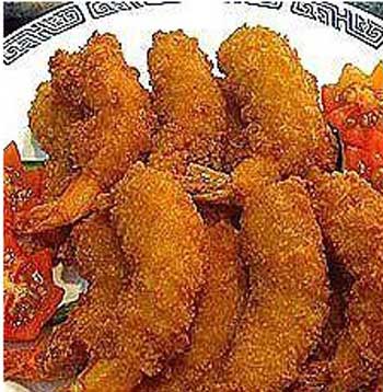 炸珍珠虾的做法