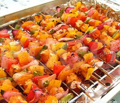 双汁烤甜椒蟹柳的做法