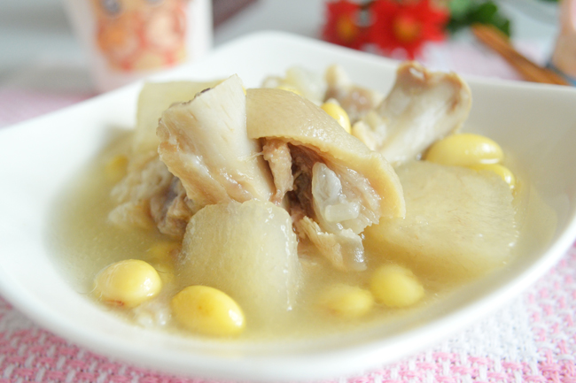 美容猪手汤的做法