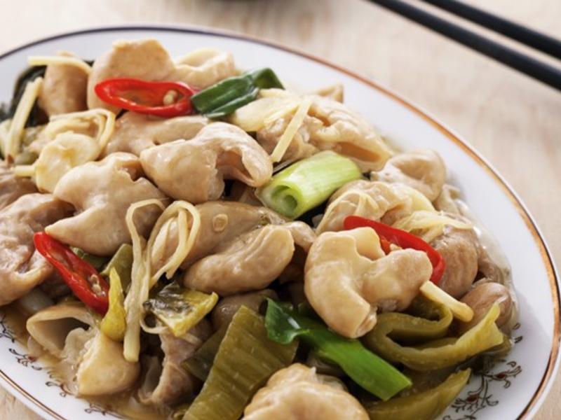 【客家菜】姜丝炒大肠的做法