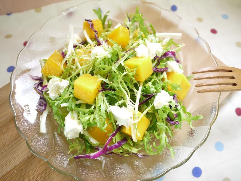 香芒乳酪沙拉的做法