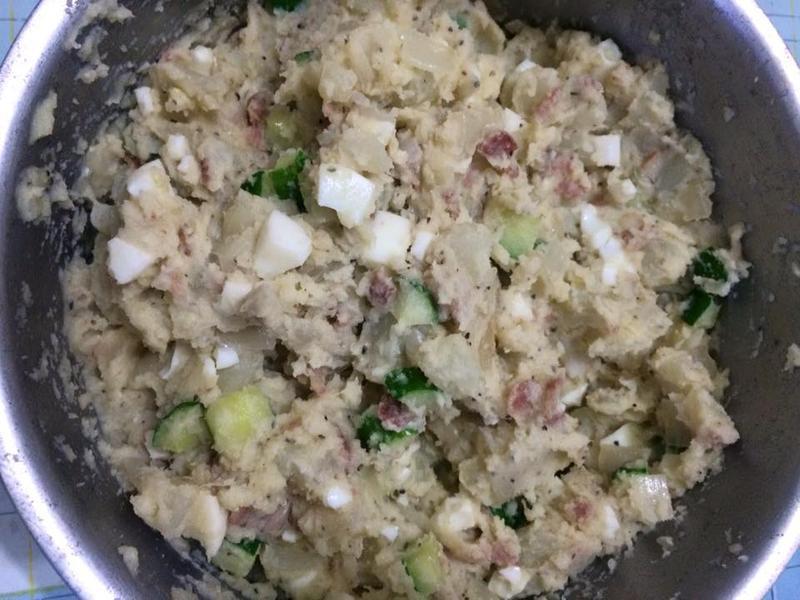 马铃薯培根蛋沙拉的做法