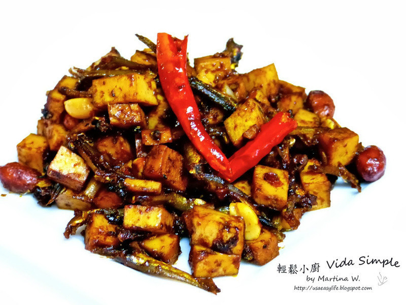 甜面酱丁香豆干的做法