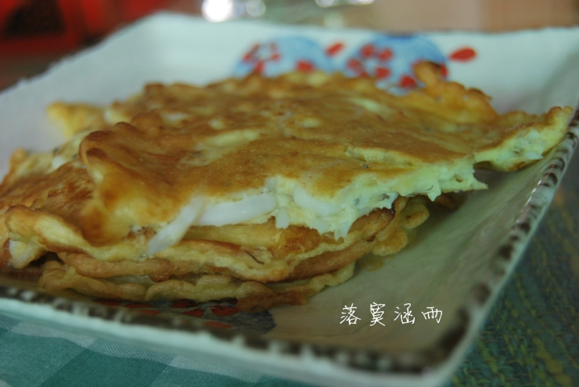 银鱼蛋饼的做法
