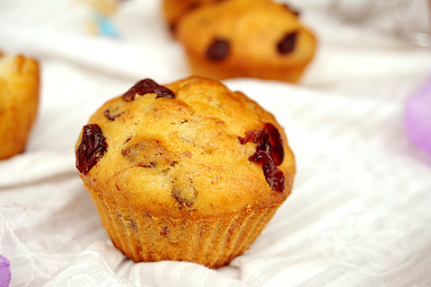 香蕉蔓越莓马芬的做法