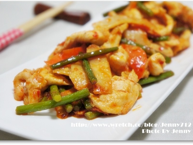 鱼香鸡片的做法