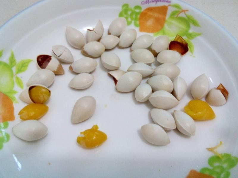 微波炉 去 白果 壳的做法