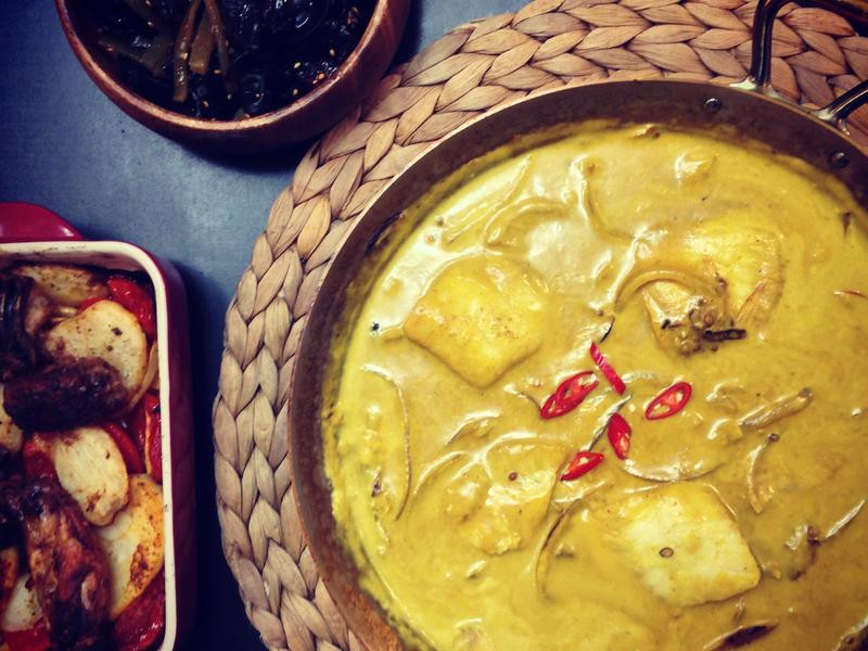 椰浆咖哩鱼的做法