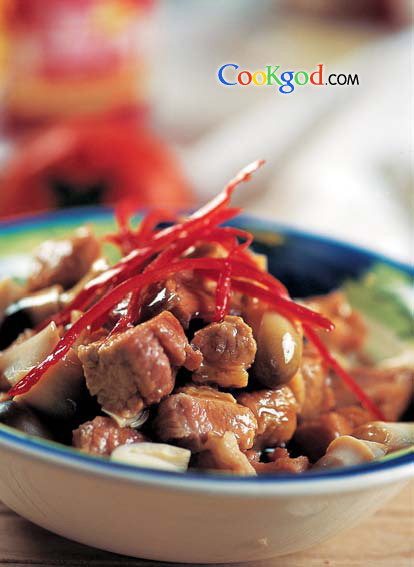 姬菇牛肉的做法