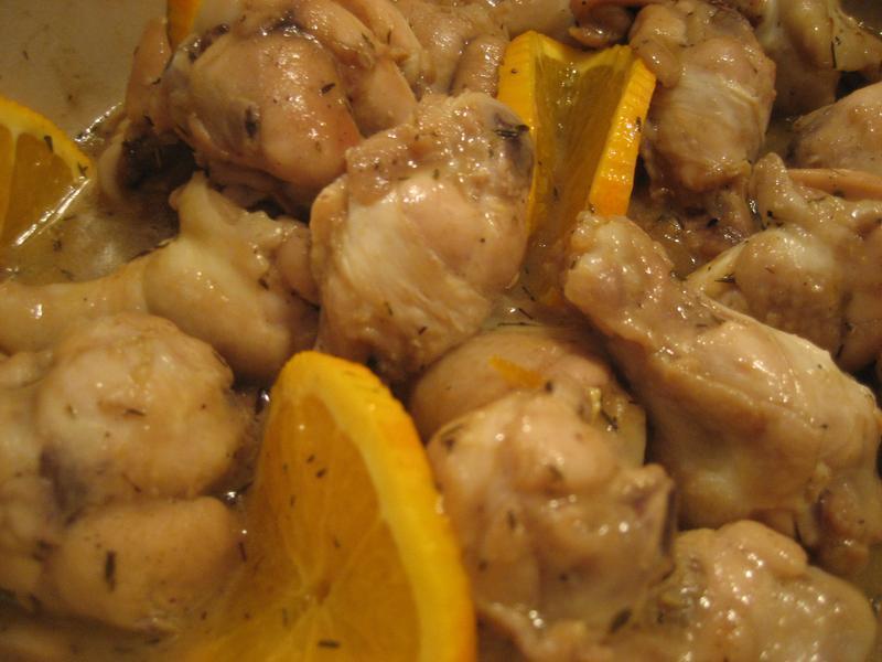 橙汁百里香棒棒腿的做法