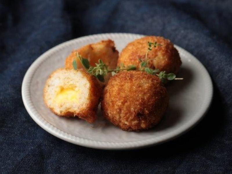 义式爆浆炸饭团的做法