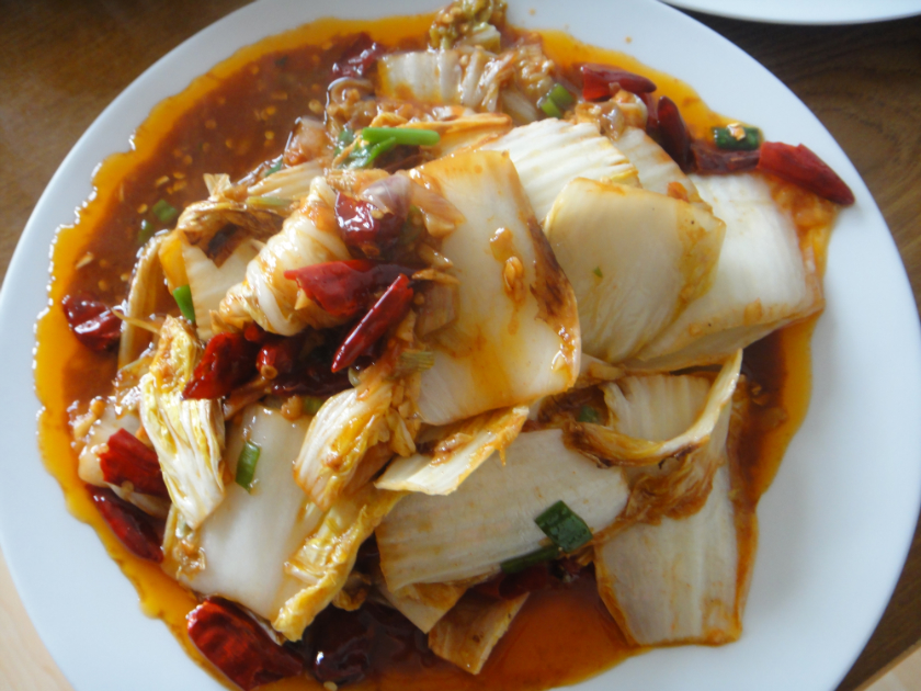 炒辣白菜的做法