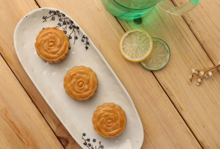 简单易做~广式月饼(预拌粉版)的做法