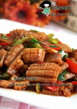 椒爆鱿鱼的做法