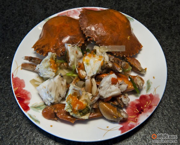 葱姜炒肉蟹【千秋雪】的做法