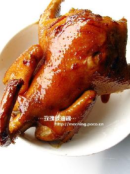 玫瑰豉油鸡的做法