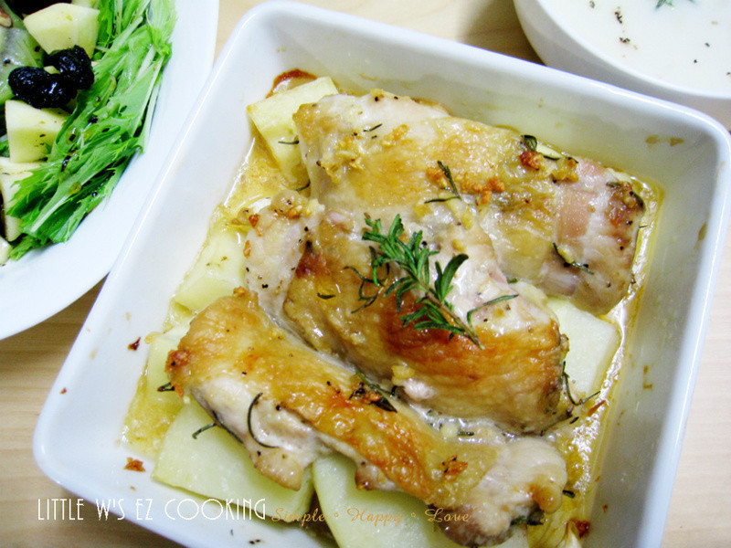 迷迭香烤鸡排的做法