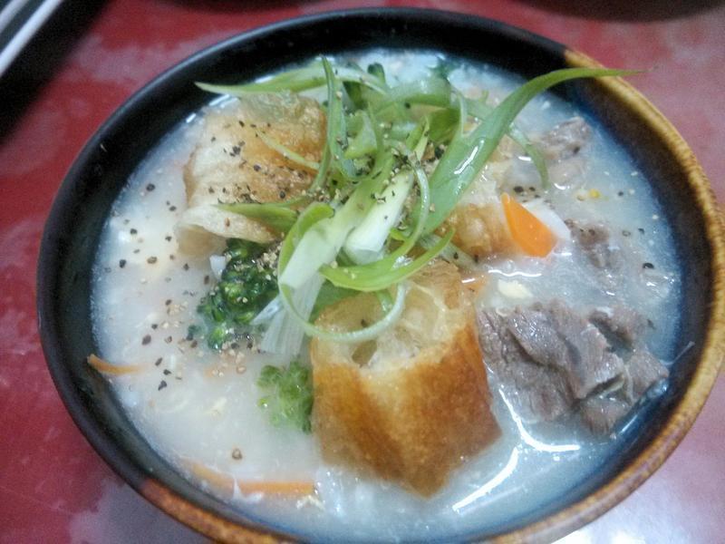 港式牛肉粥的做法