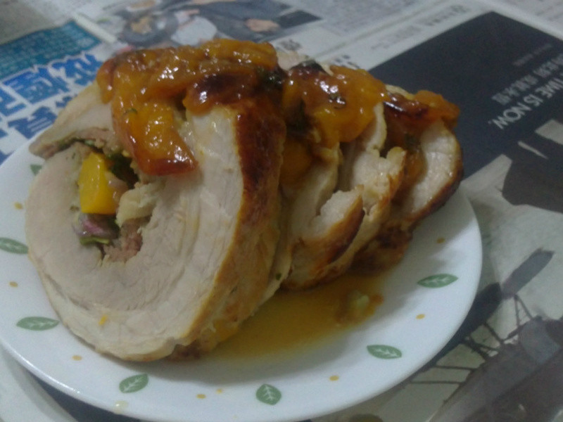 草原香果金肉卷的做法