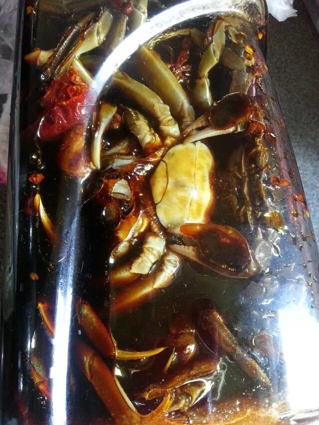 自制宁波醉蟹的做法