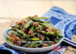 乾煸四季豆的做法