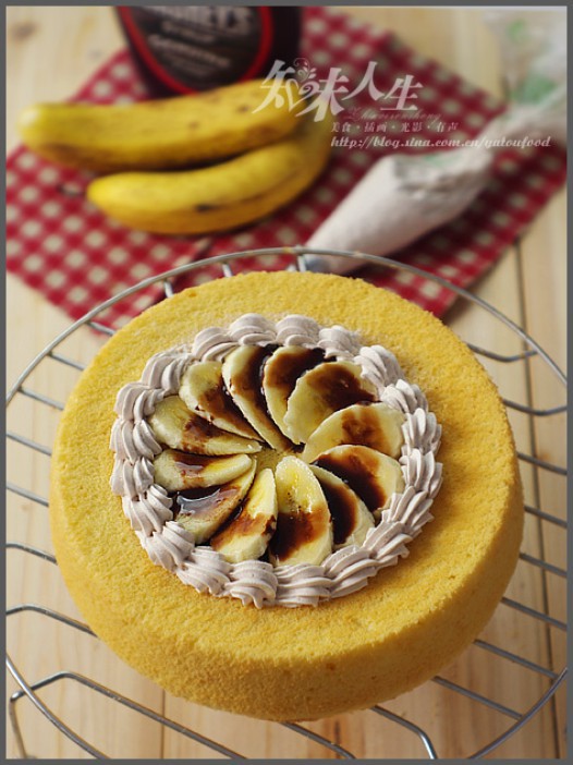 烫面蛋糕配巧克力酱的做法