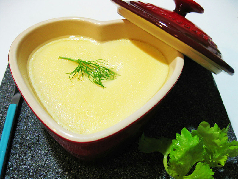 布丁般口感的蒸蛋有诀窍的做法