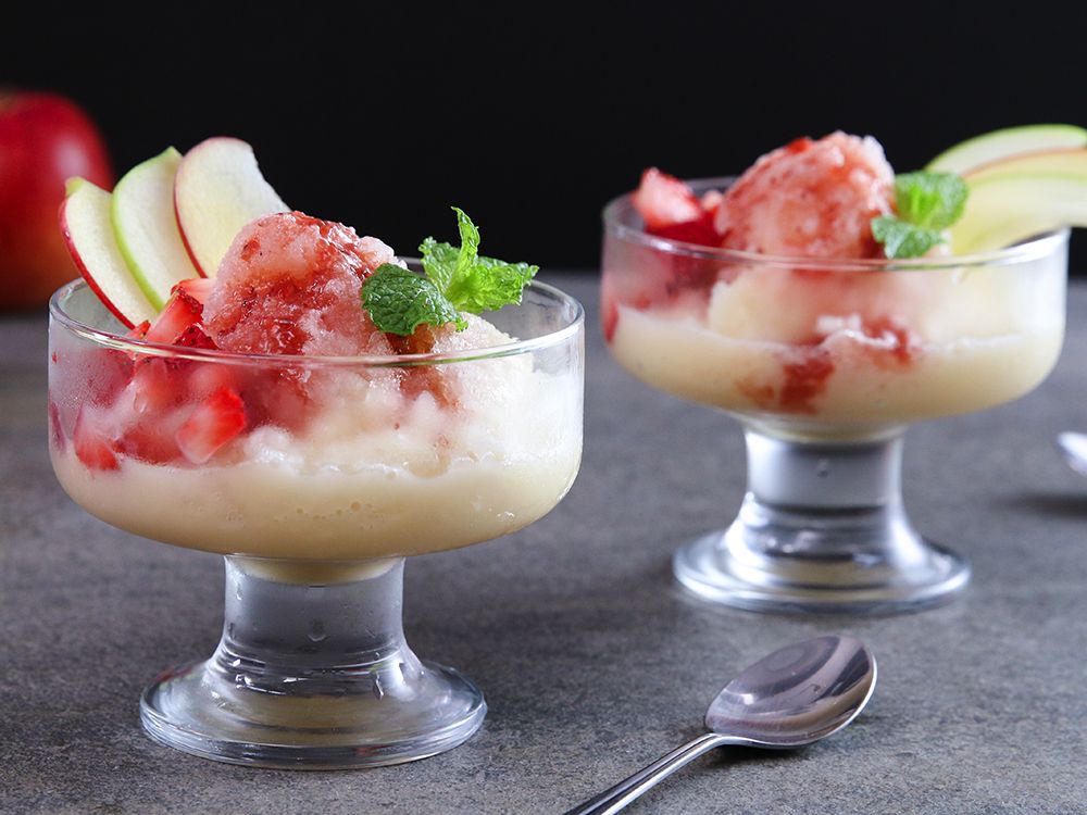 草莓多多冰的做法