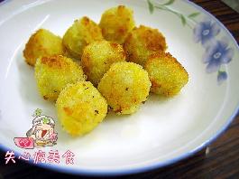 香脆豆泥球的做法