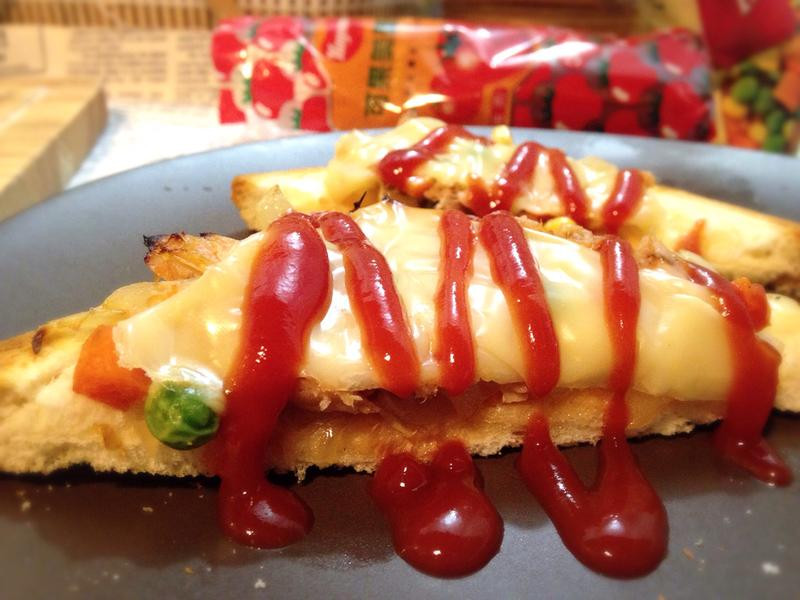 10分钟烤好吐司披萨的做法