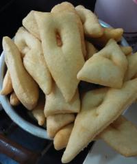 油炸发面片的做法