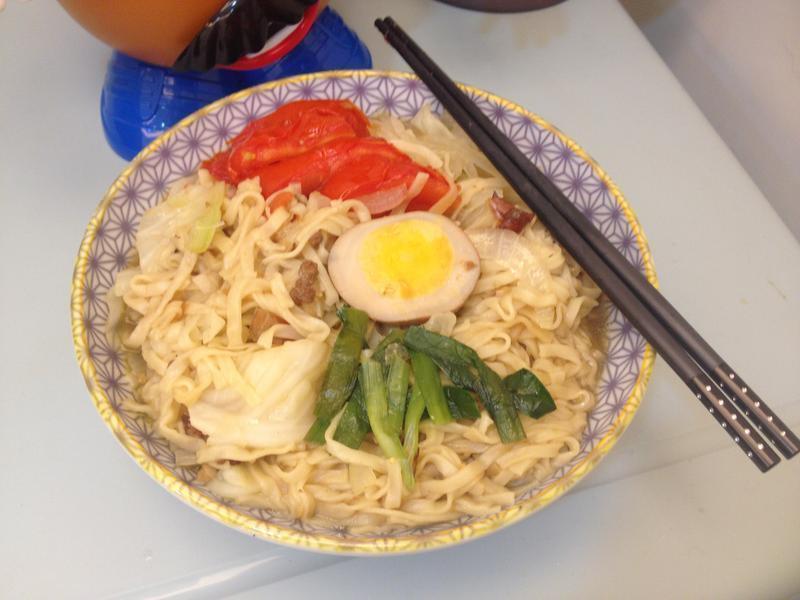 蕃茄汤意面_小七古早味大变身的做法