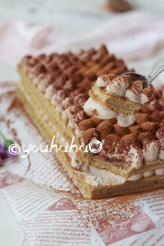 素咖啡蛋糕的做法