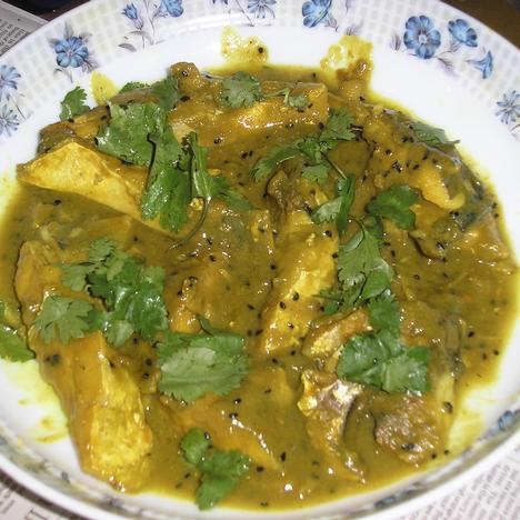 咖喱鲳鱼的做法