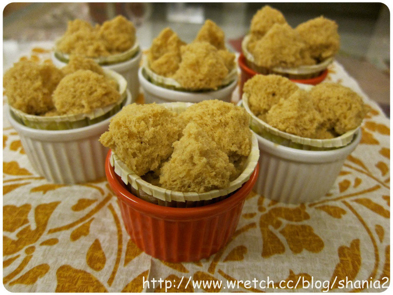 松饼粉简单做 黑糖发糕的做法