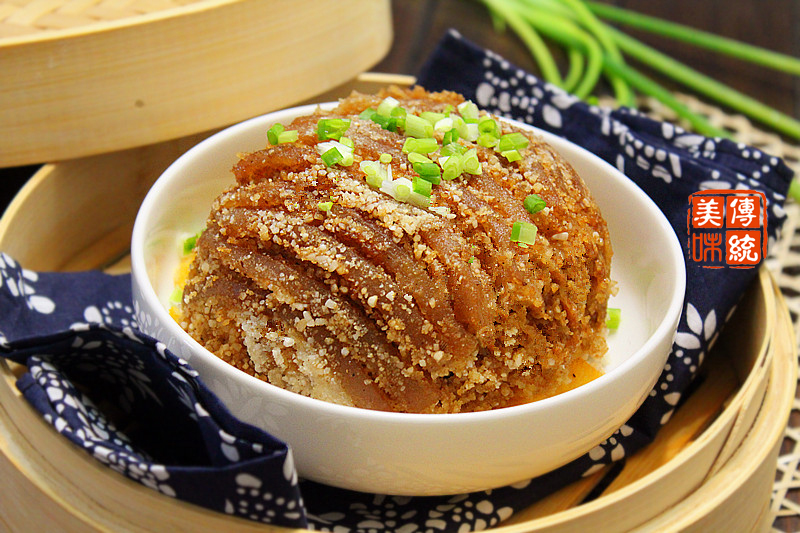 【红薯粉蒸肉】“蒸蒸日上”春节家宴菜的做法