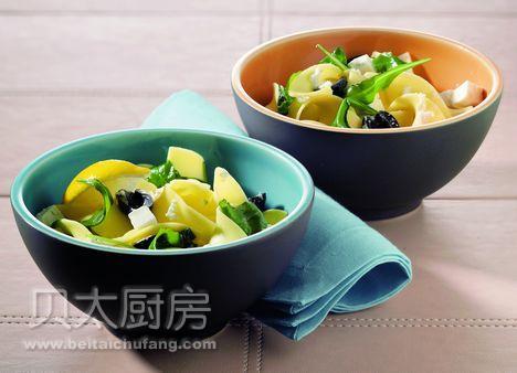 希腊奶酪面条沙拉的做法