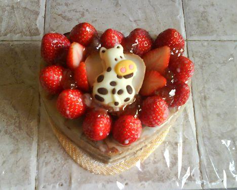 巧克力cheese草莓蛋糕的做法