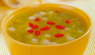 苦瓜莲子冰粥(吃完辣的润润心吧!)的做法