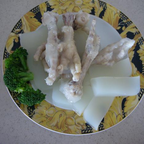 白玉凤爪冻的做法