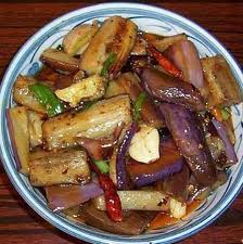 鱼香茄花的做法