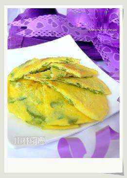土鸭蛋苦瓜饼的做法