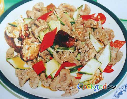 炝拌腰花的做法