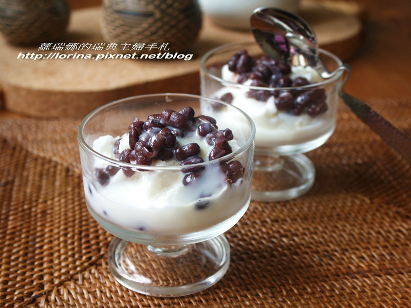 红豆炼奶雪花冰的做法