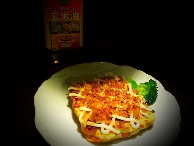 泡菜大阪烧的做法