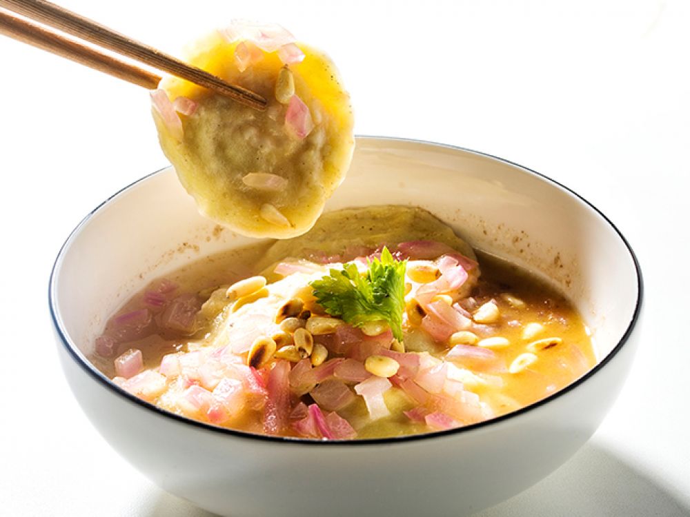 意大利菌菇水饺的做法